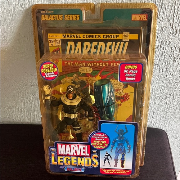 Marvel Other - #0822+ Marvel Legends Bullseye Figure with Comic